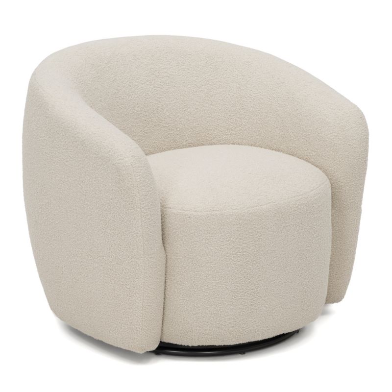 Fotel obrotowy MebleMWM MY-6531 Now or never 03 boucle beż 1 szt.