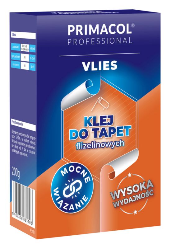 Klej do tapet Primacol Vlies 200 g