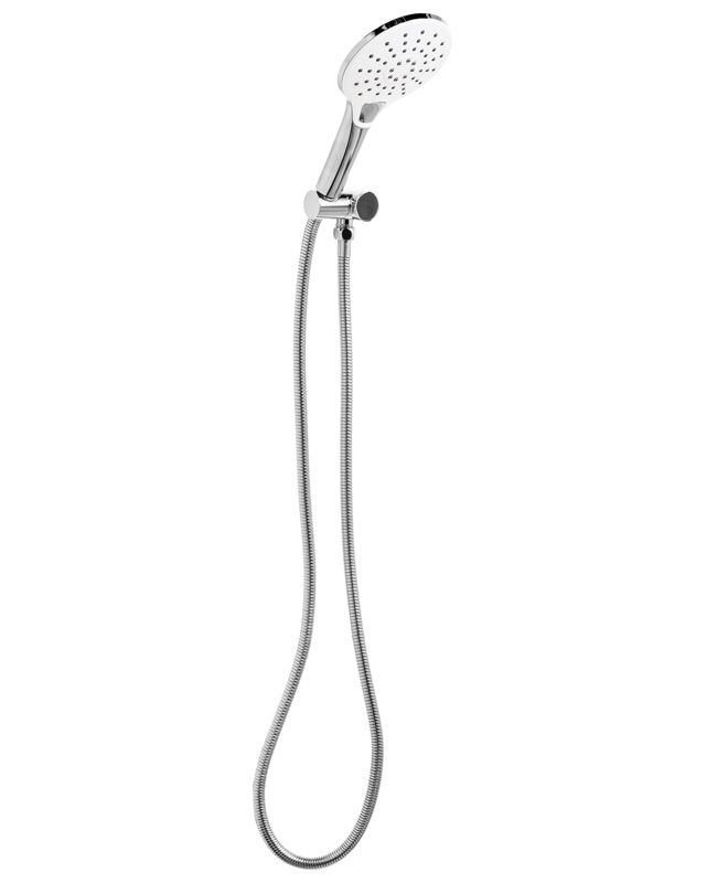 Słuchawka prysznicowa z wężem Iquira Srebrny 1 szt.