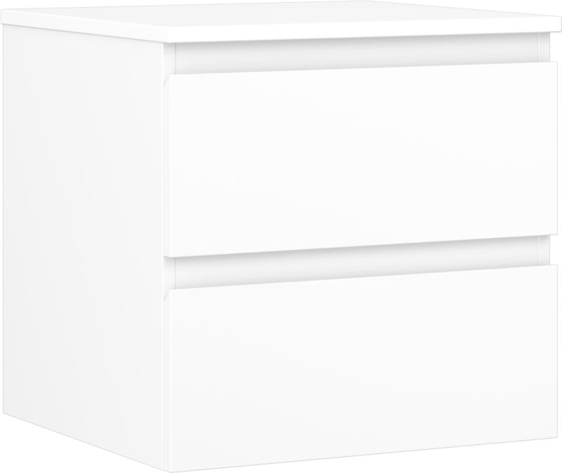 Szafka podumywalkowa Mexen Orio - biały mat 50 cm 2 szuflady 1 szt.