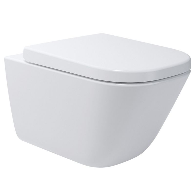 Miska WC wisząca Oltens Hadsel biały połysk, 54x35 cm, bez kołnierza, 1 szt.