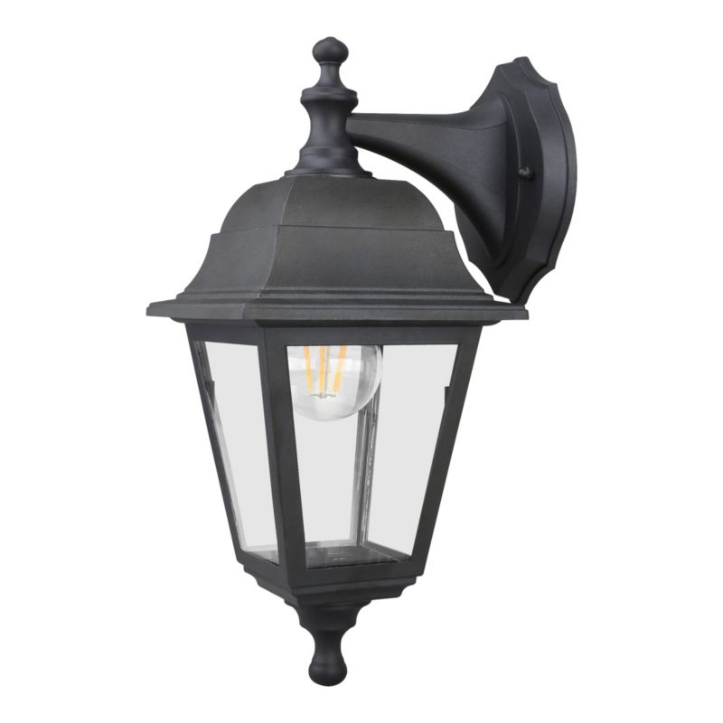 Kinkiet ogrodowy 1 x E27 czarny