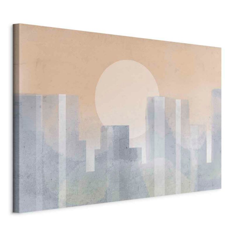 Obraz Artgeist Nowoczesne miasto 90 x 60 cm płótno włoskie 1 szt