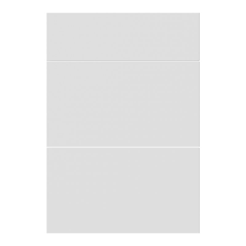 Front kuchenny do szafki z 3 szufladami GoodHome Stevia 50 cm biały mat