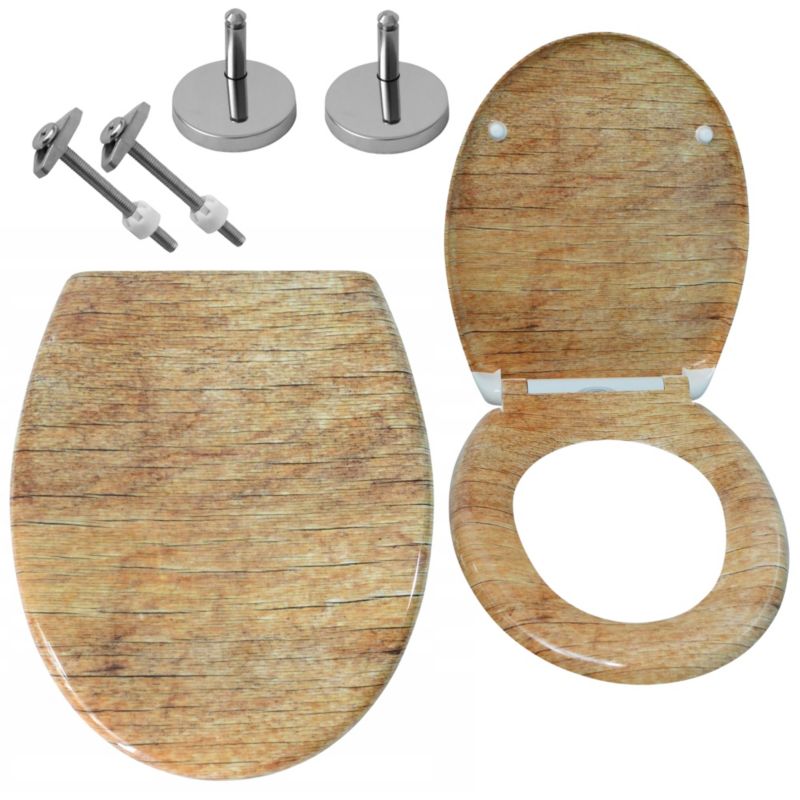 Deska sedesowa Estiva Dec 13 wolnoopadająca duroplastowa wzór 1 szt.