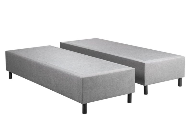 Łóżko Hotelowe Bonni BOX 30 2w1 Łączone 160x200 Szare 1 szt.