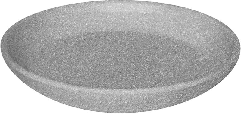 Podstawka 15,3 cm szara strukturalna
