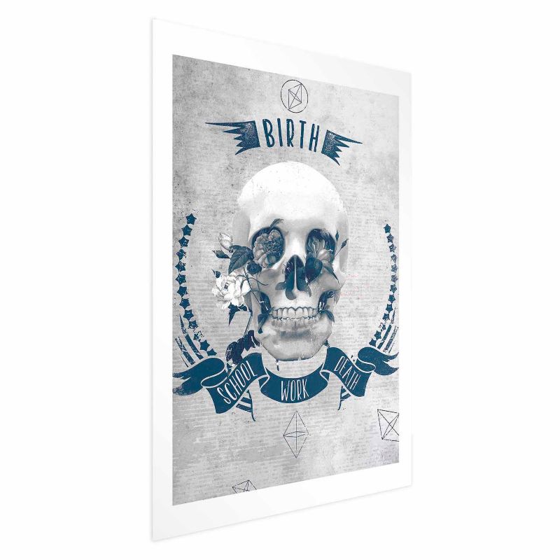 Plakat Artgeist Life Is Brutal 21x30 cm bez ramy 1 szt