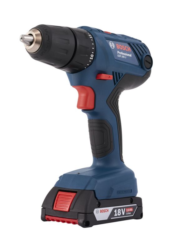 Wiertarko-wkrętarka Bosch Professional GSR 180LI 2 x 2,0 Ah