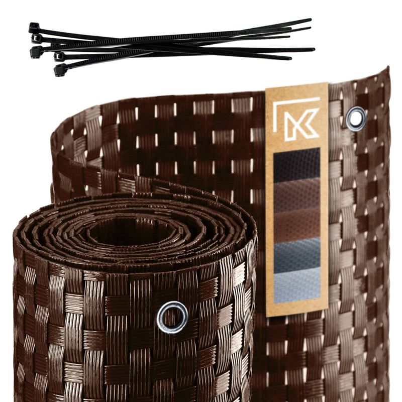 Osłona Balkonowa KADAX Technorattan Mata Balkon 0,9x6m 1szt.