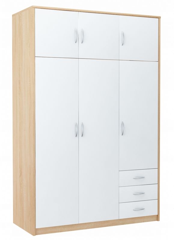 Szafa Matkam 6D3S szafka Rob biały-sonoma 1 szt.