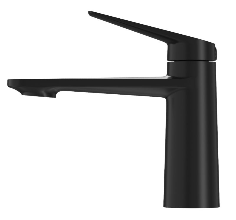 Bateria Umywalkowa Granitan Nave Niska Czarna 1 szt.