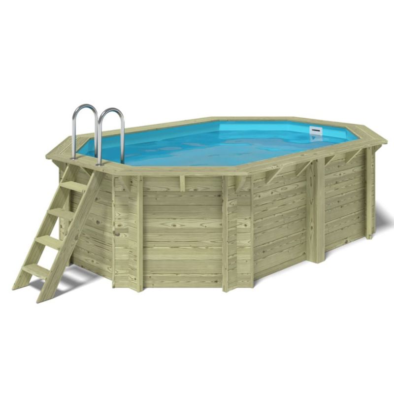 Basen drewniany Nemo ALTANKA 4,3x3 - H.1,18 m - z filtracją, BAS7302OSPI, 1szt.