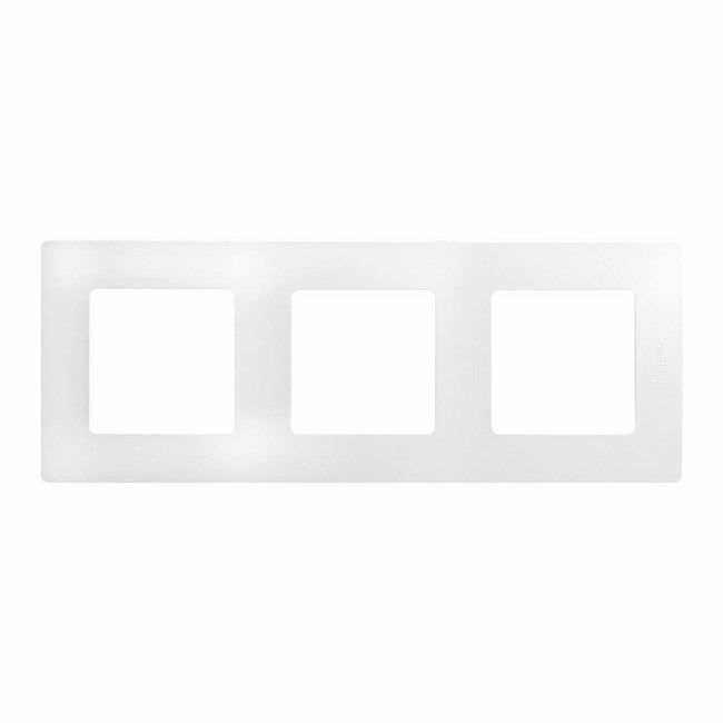 Ramka potrójna Legrand Niloe biała