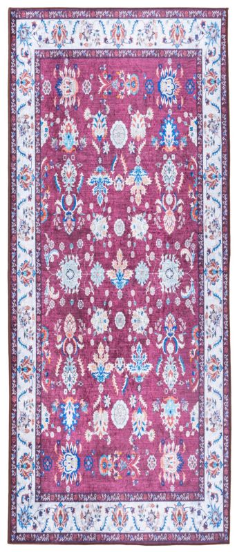 Dywan Multidecor Print Shine 80 x 200 cm klasyk bordowy 1 szt.