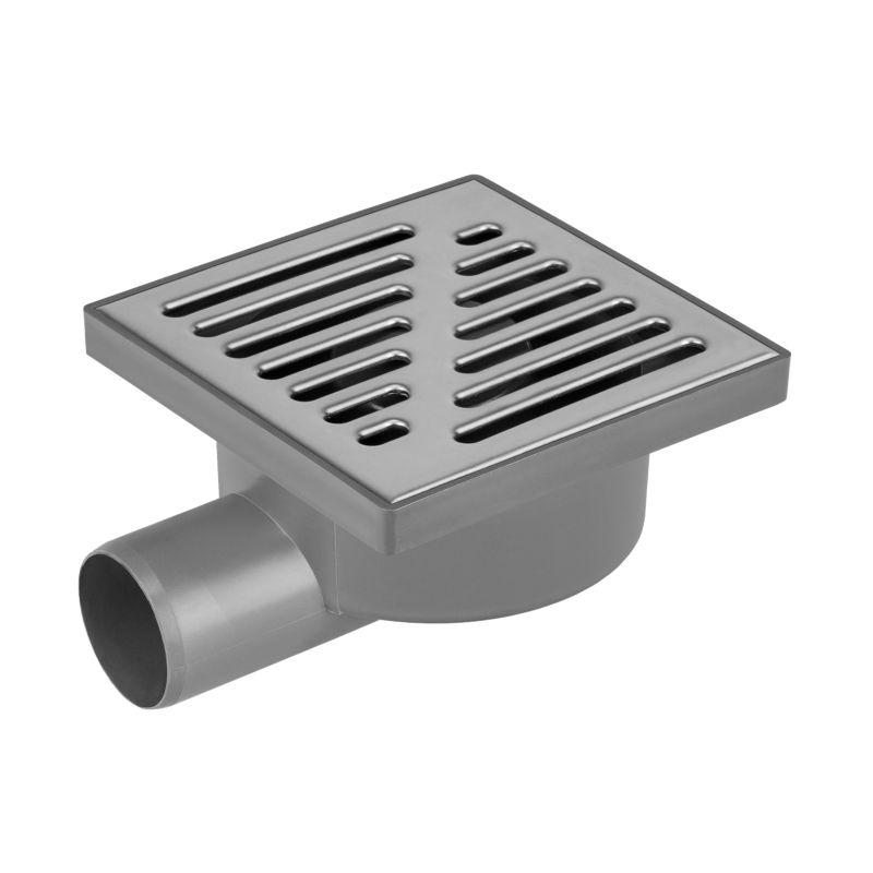 Wpust kanalizacyjny Instadrain boczny 5 cm nierdzewny 15 x 15 cm