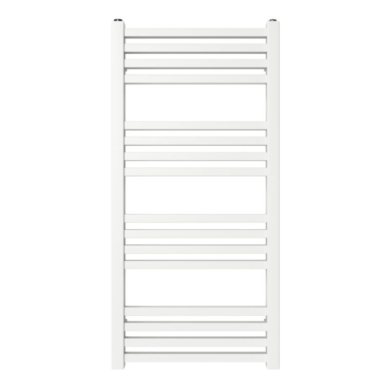 Grzejnik łazienkowy GoodHome Duala 83 x 40 cm biały