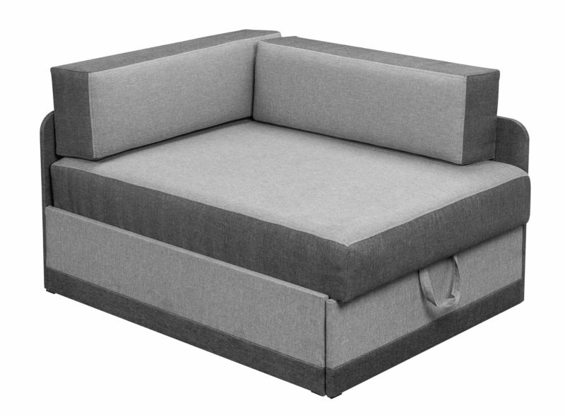 Narożnik dziecięcy z funkcją spania Bonni Kacper Grafit/Szary 1 szt.