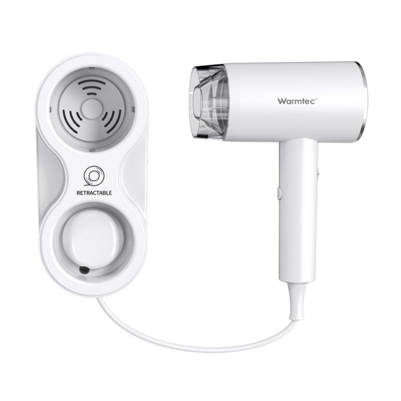 Suszarka do włosów hotelowa Warmtec 1300W biała RZ130 1szt.