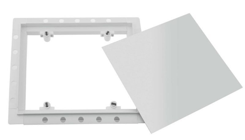 Drzwiczki rewizyjne Aqualine magnetyczne pod glazurę 200x250mm PD201 1szt