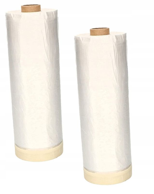 Folia ochronna KOTARBAU 195x33 malarska z taśmą 2 szt.