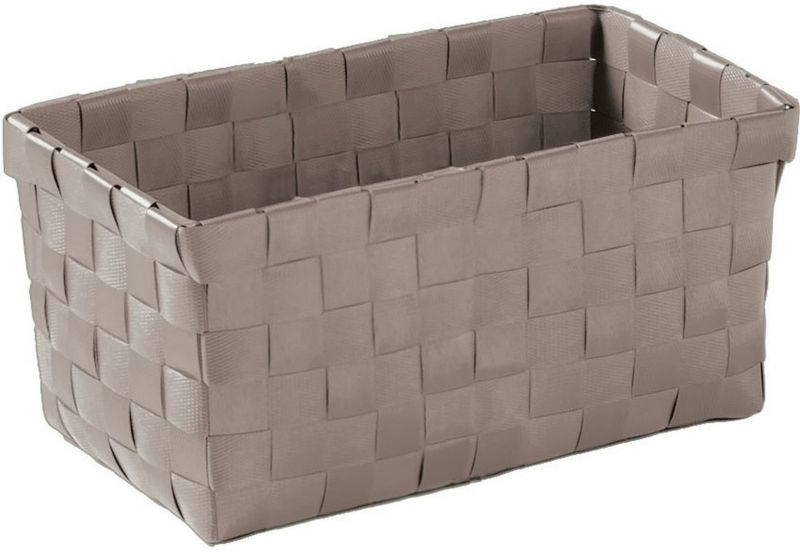 Koszyk łazienkowy Kleine Wolke Brava szary 21,5x9,5x11 cm tworzywo sztuczne 1 szt.