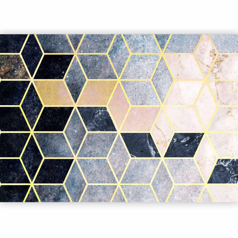 Fototapeta samoprzylepna Artgeist Abstrakcje niebieska 196x140 (4 części) 10099aa rolka 1 szt