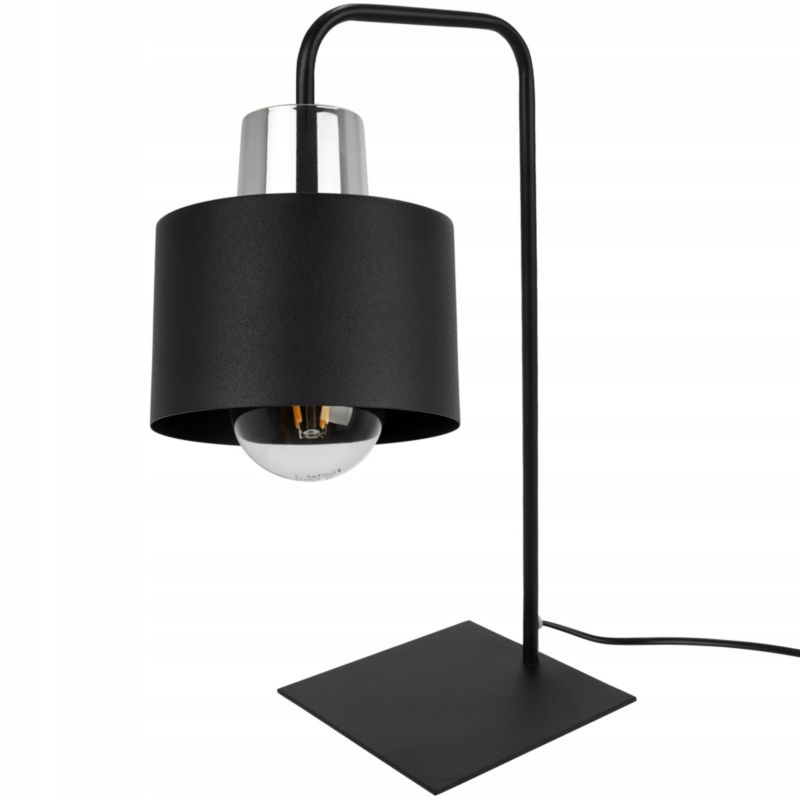 Lampa stołowa nocna Light Home Panta 1x E27 60W czarny 1szt.