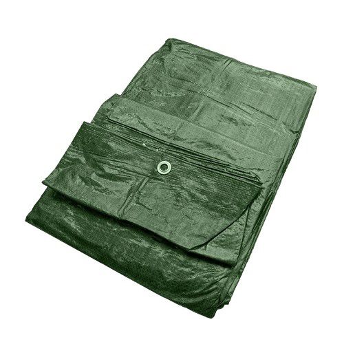 Plandeka Płachta Neopak 3x5m Zielona 90g/m2 Gruba Mocna 1 szt.