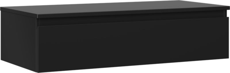 Szafka łazienkowa podumywalkowa Mexen Orio czarna mat 100 cm 1 szuflada 1 szt.