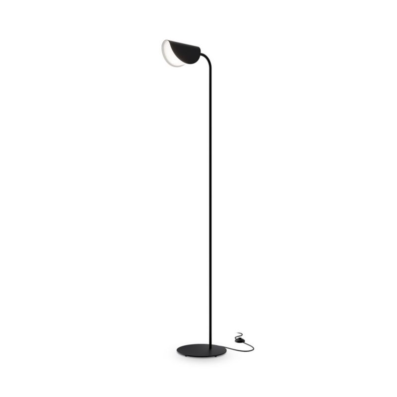 Lampa podłogowa stojąca Maytoni Mollis czarna 1 x G9 x 28W wym: 140 x 32,5 x 23 cm - 1 szt.