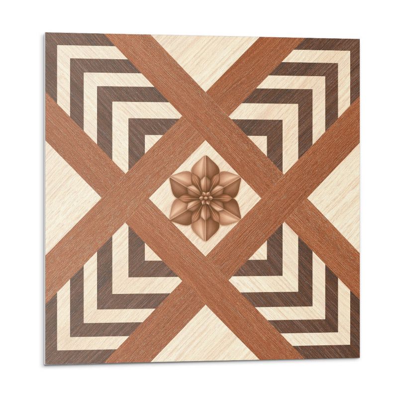 Kafelki samoprzylepne Wallfluent 50x50 cm Abstrakcyjne kształty w wyrazistej formie 4 szt.