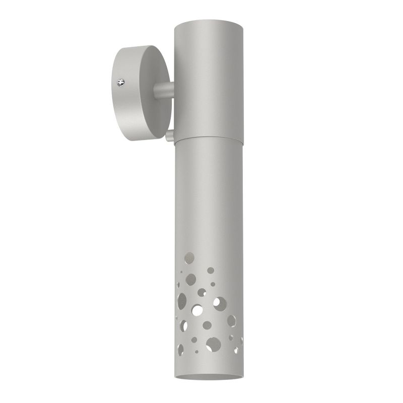 Kinkiet ścienny Luminex Tibia Buble jasnoszary 1 x GU10 x 8W IP20 wym: 30 x 8 x 10,5 cm - 1 szt.