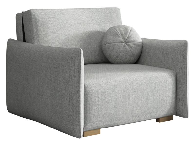 Kanapa rozkładana MIRJAN 24 Viva Glov I srebrny szary 1 szt.