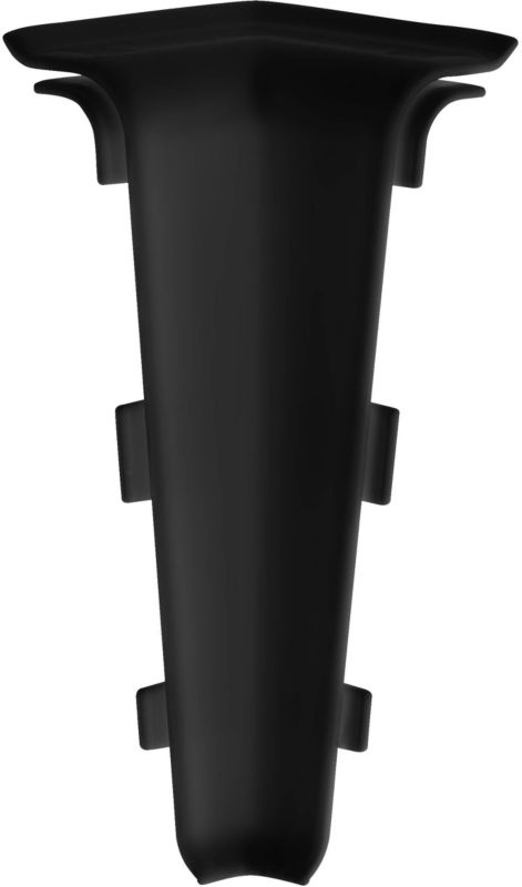 Narożnik wewnętrzny do listwy Arbiton Indo PCV czarny mat 2 szt