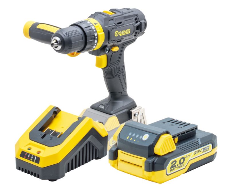 Wiertarko-Wkrętarka Kaltmann Titanium KTI-WWU 2.0SET Akumulator 2.0Ah + Ładowarka 1 szt.