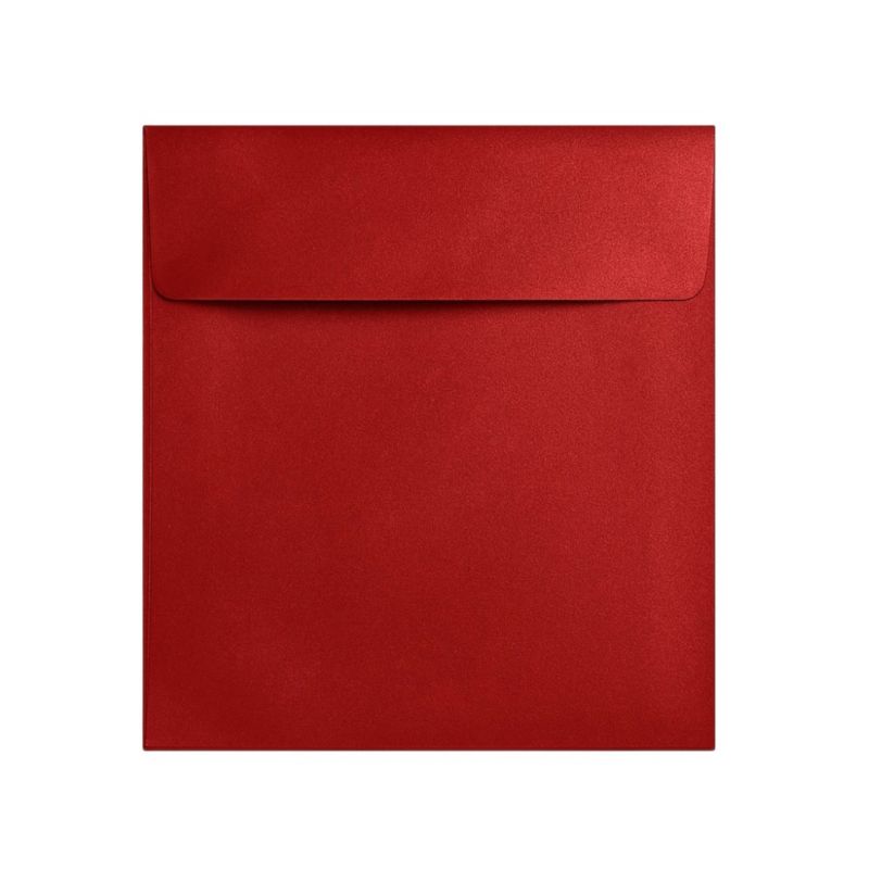 Koperty Ozdobne Neopak K4 HK Perłowy Czerwony 120g - Na Zaproszenia 50 szt.