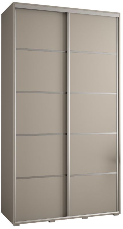 Szafa przesuwna Abiks 60 wysoka Dakota 4 140 kaszmir+kaszmir+srebr 1 szt