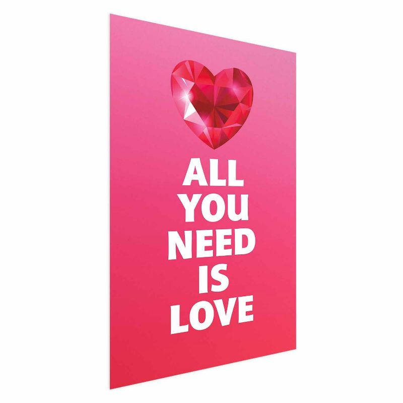 Plakat Artgeist Zjawiskowe serce 29,7x42 cm bez ramy bez marginesu 1 szt