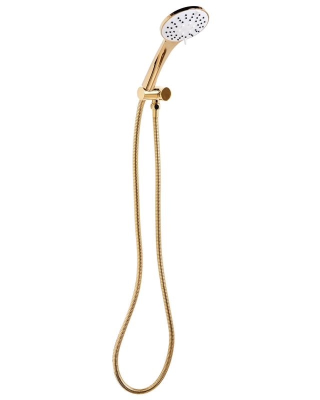 Słuchawka prysznicowa z wężem Churun Złoty 1 szt.