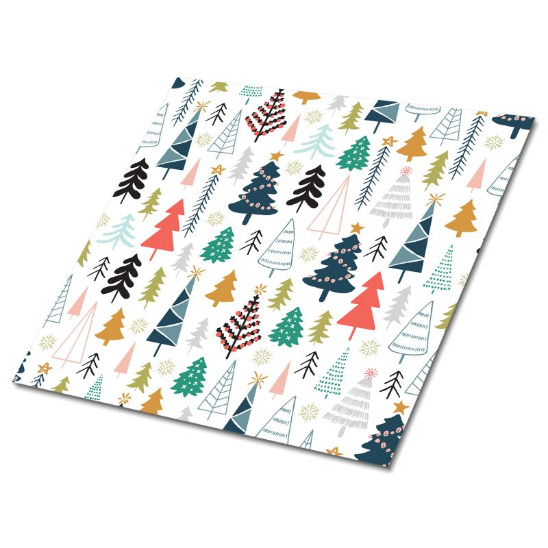 Kafelki samoprzylepne Tulup 30x30 cm Las drzew 9 szt.