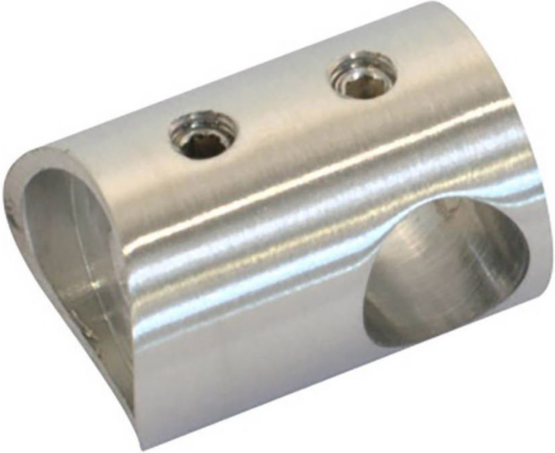 Uchwyt przelotowy Shop Line Q12/Q42,4 stal nierdzewna