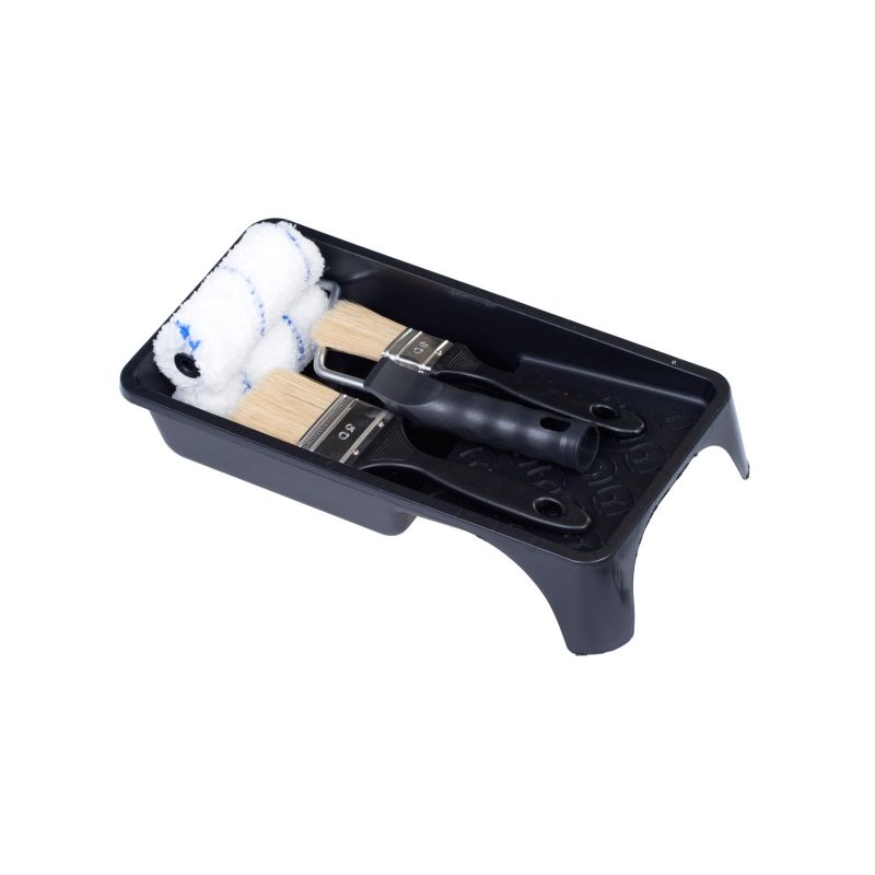 Zestaw malarski FAVORITE, SMALL nr 57, wałek Mikrofibra 10 cm, do farb ceramicznych, akrylowych, lateksowych, 6 elementów