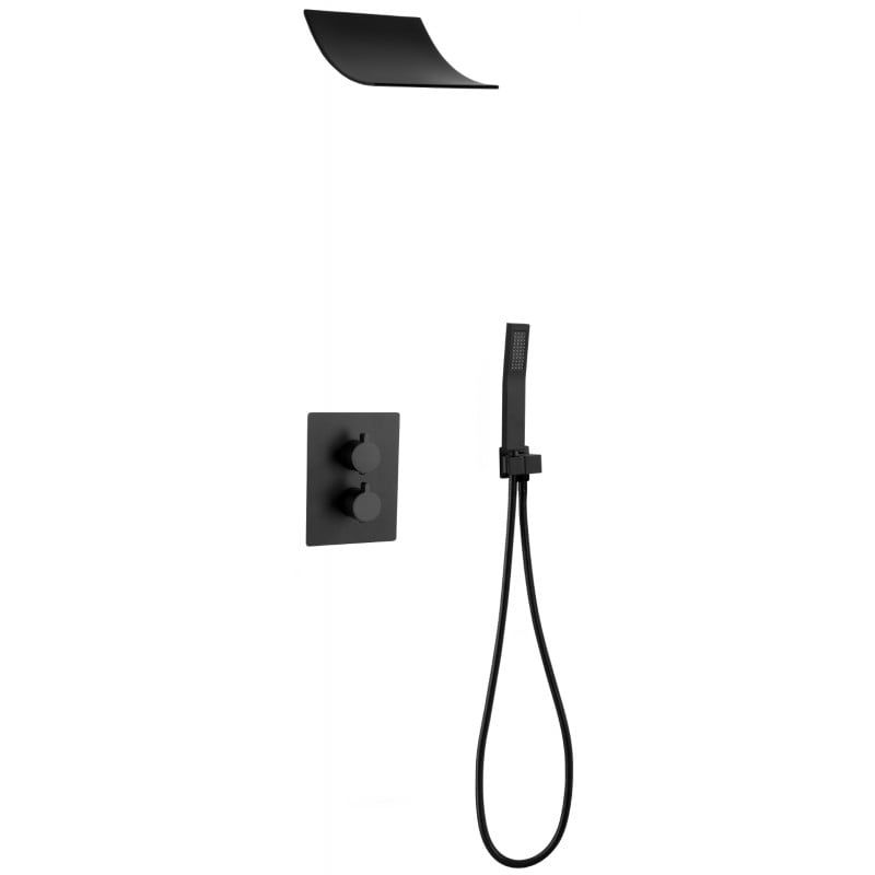 Zestaw prysznicowy Mexen Salto czarny 1 szt.