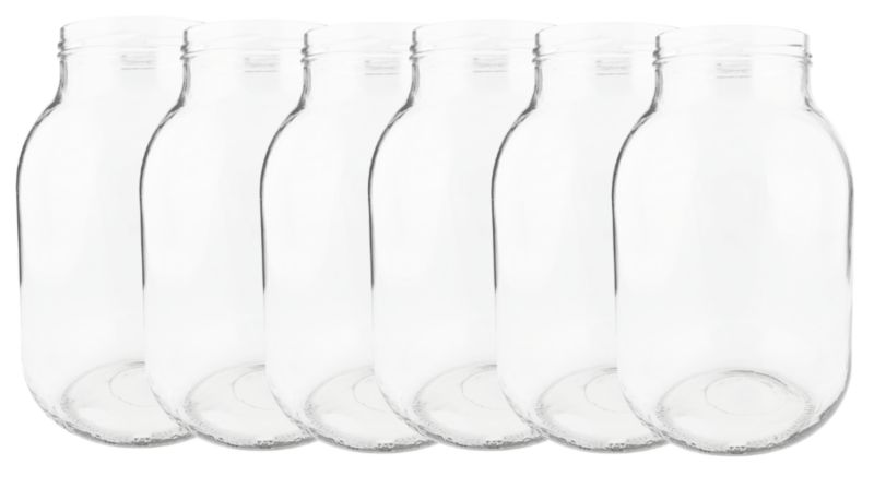 Słoiki MODO24 3000ml 3l soki ogórki kiszone grzyby nalewki 100mm 6 szt.