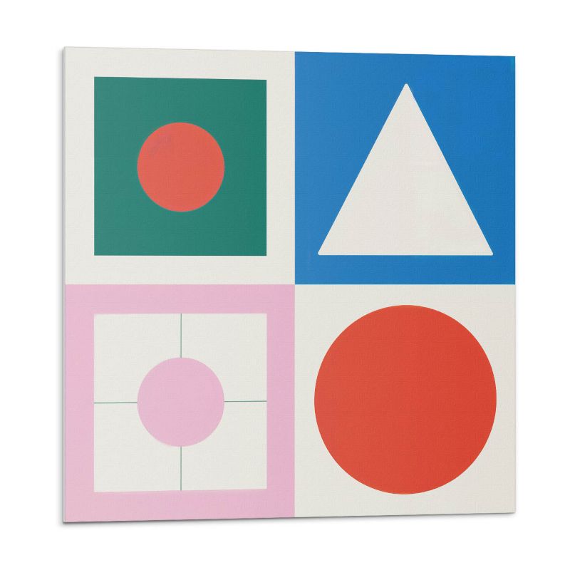 Kafelki samoprzylepne Wallfluent 30x30 cm Geometria w odcieniach 9 szt.