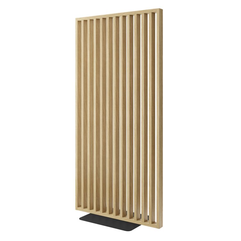 Ścianka Działowa z Podstawą - Gotowy zestaw - Dąb Europejski CPL - LAMELE3D - 1 szt.