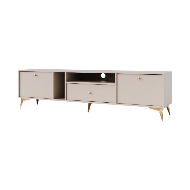 Szafka RTV stojąca Bonni Sakai 1 2K 1S T313 Beż 1 szt.