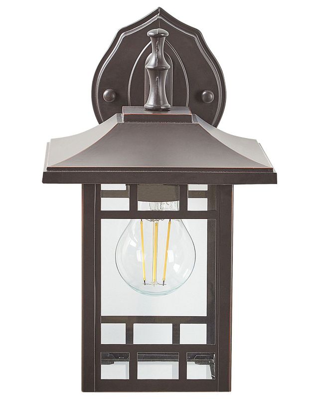 Lampa ścienna ogrodowa Heriot 28 cm Czarny 1 szt.