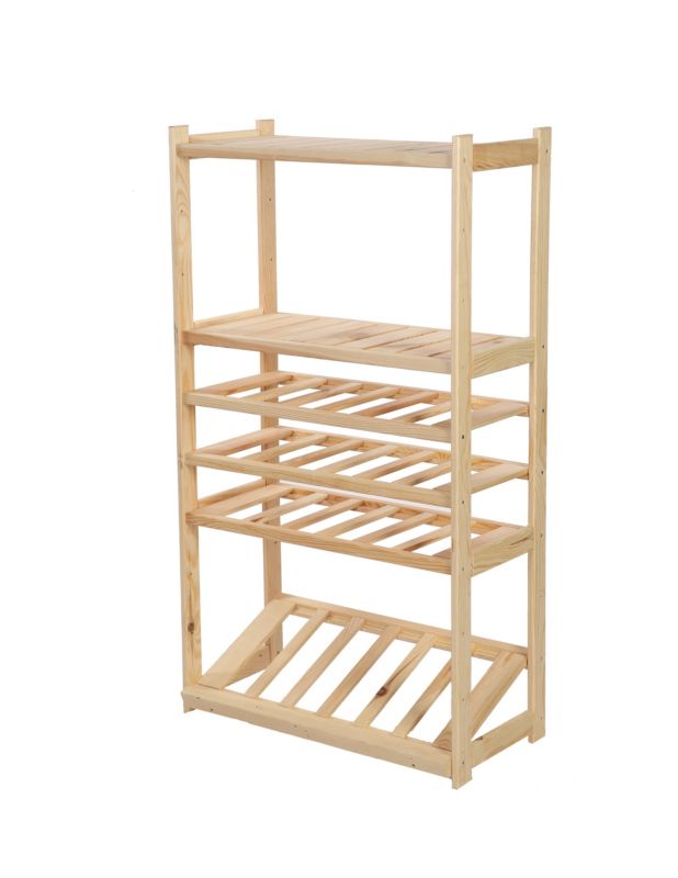 Regał do spiżarni MODO24 124,2 cm 6 półek naturalny 1 szt.